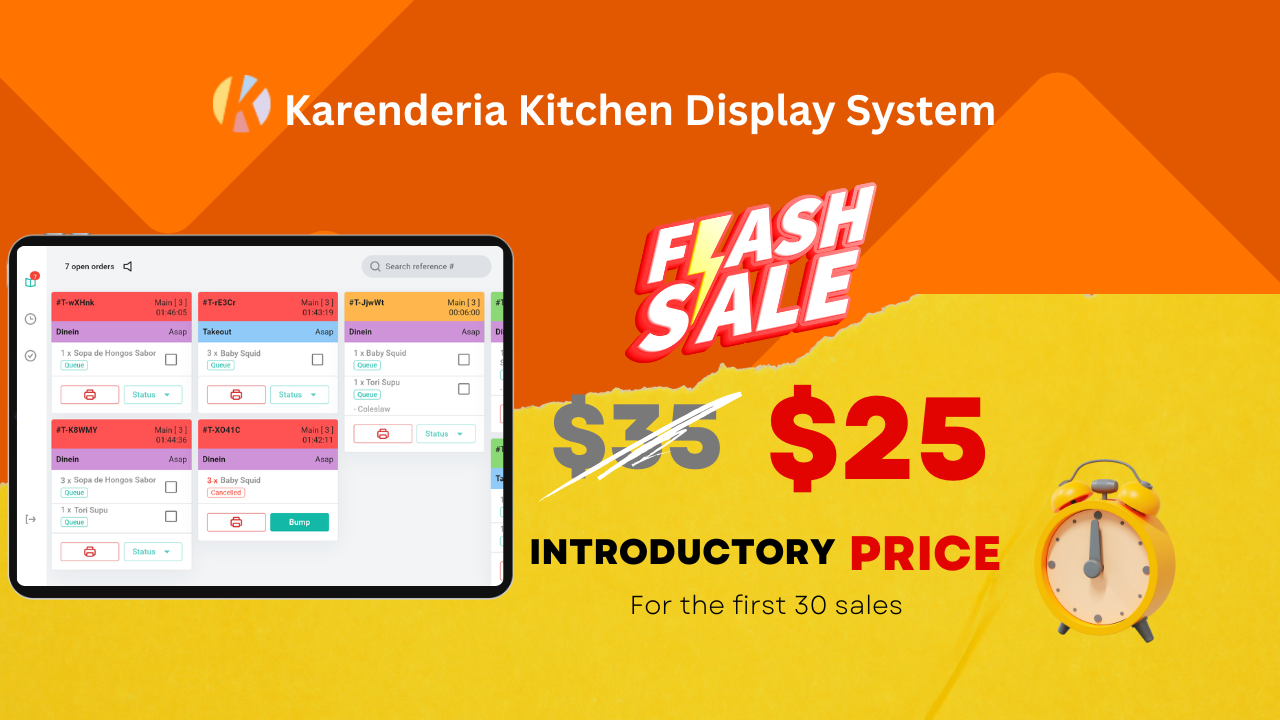 Karenderia Kitchen Display System
